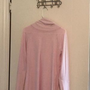 Pink athleta tunic size medium